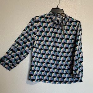 Monteau Geometrical Blouse size L